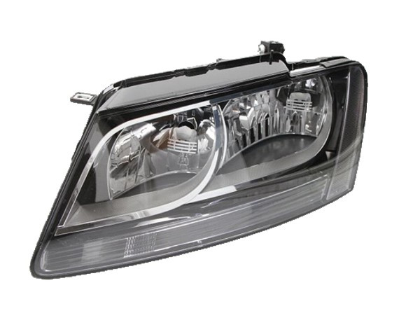 Levé přední světlo s denním svícením Audi Q5 (8RB) 08-12 ČERNÉ