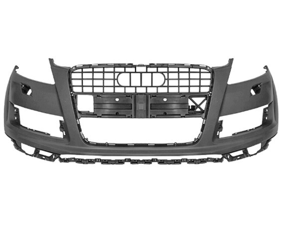 Přední nárazník Audi Q7 (4LB) 09-15 PRO LAK S OTVORY 