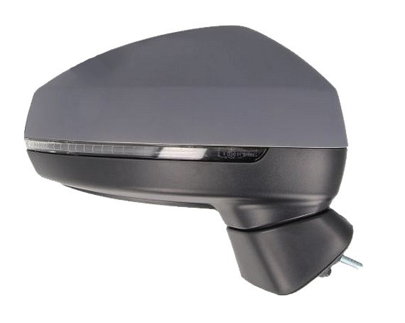 Pravé zpětné zrcátko Audi A3 (8V) 12-16 ELEKTRICKÉ PRO LAK