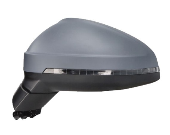 Levé zpětné zrcátko Audi A4 B9 (8W) 15-19 ELEKTRICKÉ PRO LAK