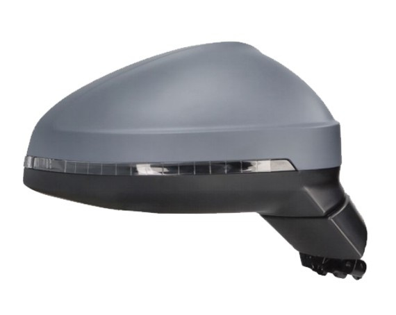 Pravé zpětné zrcátko Audi A4 B9 (8W) 15-19 ELEKTRICKÉ PRO LAK