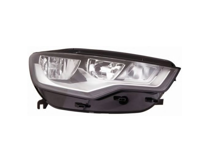 Pravé přední světlo s denním svícením Audi A6 C7 (4G) 11-14 HELLA