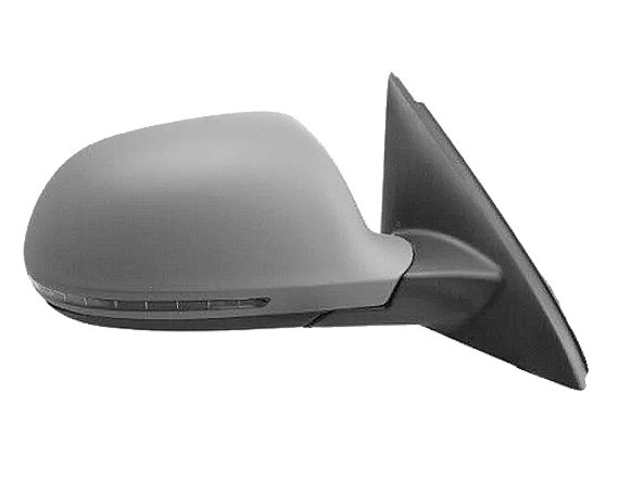 Pravé zpětné zrcátko Audi Q3 (8UB/8UG) 15-18 SKLÁPĚCÍ PRO LAK