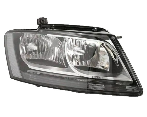 Pravé přední světlo s denním svícením Audi Q5 (8RB) 12-16 ČERNÉ