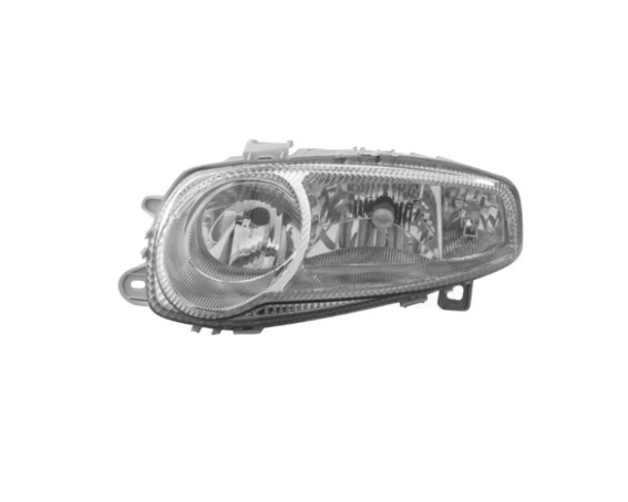 Levé přední světlo Alfa Romeo 147 (937) 00-04 STŘÍBRNÉ