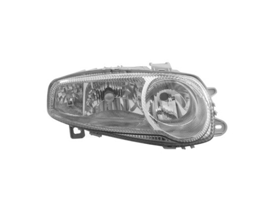 Pravé přední světlo Alfa Romeo 147 (937) 00-04 STŘÍBRNÉ
