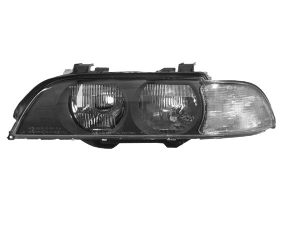 Levé přední světlo BMW 5 E39 96-00 