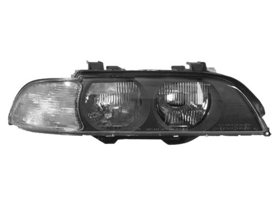 Pravé přední světlo BMW 5 E39 96-00