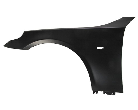 Levý přední blatník BMW 5 (E60/E61) 03-10 S OTVOREM HLINÍK