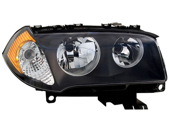 Pravé přední světlo BMW X3 (E83) 03-06 ORANŽOVÝ BLIKAČ