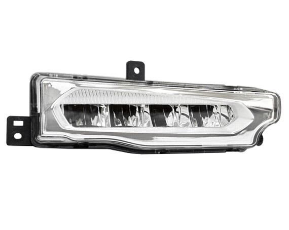 Pravé přední mlhové světlo LED BMW X3 (G01/F97) 17-21 STŘÍBRNÉ