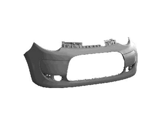 Přední nárazník Citroen C1 (PM/PN) 09-12 PRO LAK S OTVORY