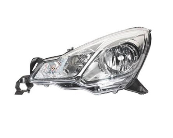 Levé přední světlo Citroen C3 II (SC) 10-13 STŘÍBRNÉ