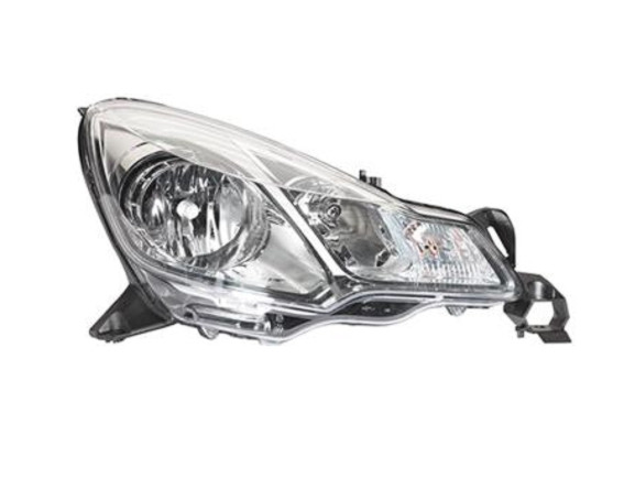 Pravé přední světlo Citroen C3 II (SC) 10-13 STŘÍBRNÉ