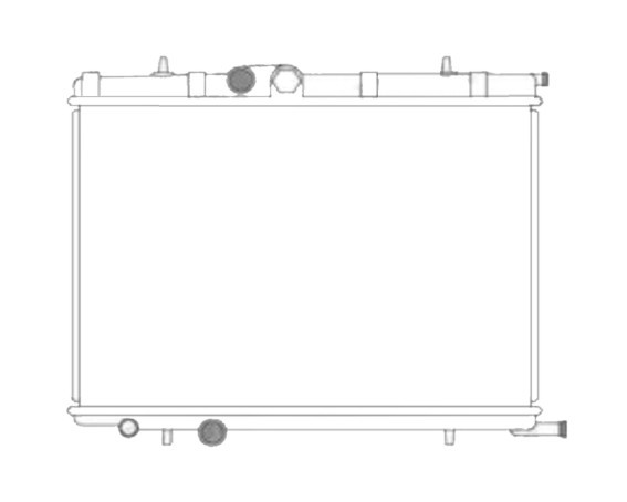 Chladič vody Citroen Xsara Picasso (N68) 02-10 1.6 1.8