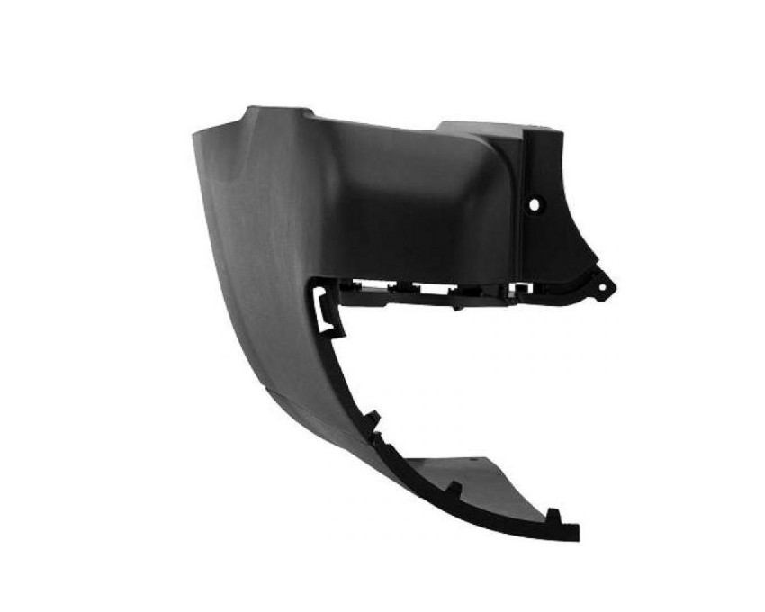 Zadní nárazník levý roh Peugeot Partner 08-12 ČERNÝ 2 DVEŘE