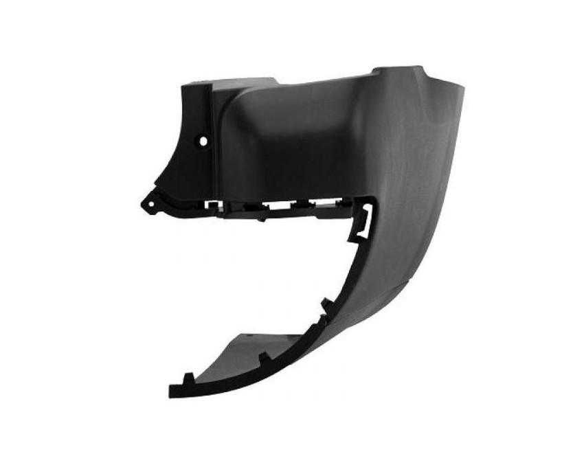 Zadní nárazník pravý roh Peugeot Partner 12-18 ČERNÝ 2 DVEŘE