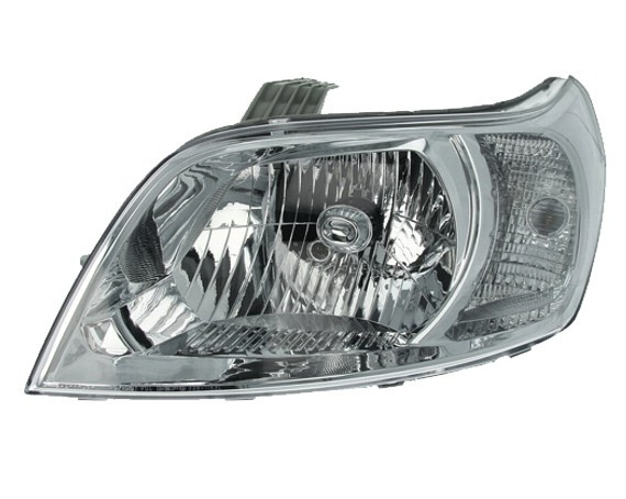 Levé přední světlo Chevrolet Aveo (T255) 08-11 STŘÍBRNÉ