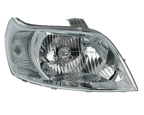 Pravé přední světlo Chevrolet Aveo (T255) 08-11 STŘÍBRNÉ