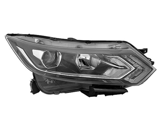 Pravé přední světlo s denním svícením LED Nissan Qashqai II (J11) 17-21 OE