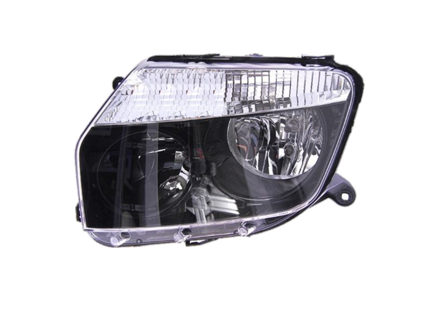 Levé přední světlo Dacia Duster (HS) 10-13 ČERNÉ