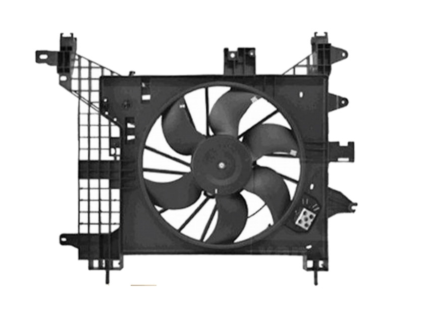 Ventilátor chladiče Dacia Duster (HS) 10-17