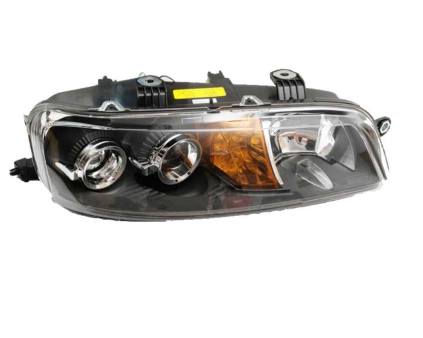 Pravé přední světlo Fiat Punto II 188 99-03 ČERNÉ