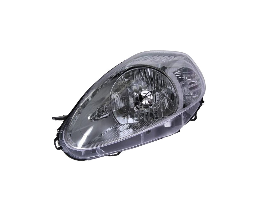 Levé přední světlo Fiat Punto Grande (199) 08-12 STŘÍBRNÉ VALEO