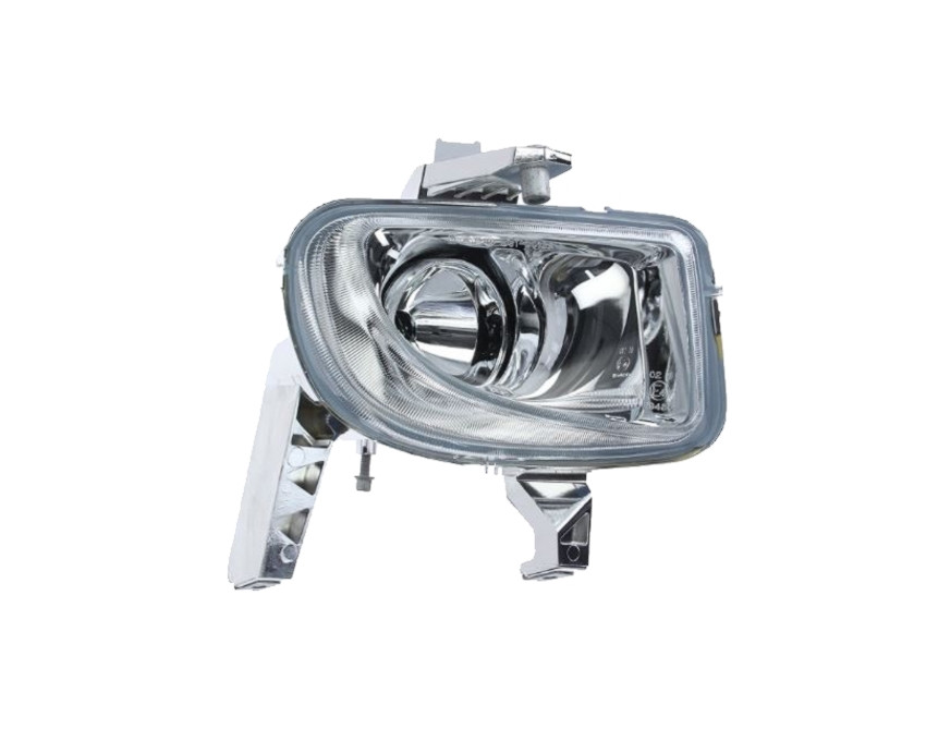 Pravé přední mlhové světlo Fiat Punto Grande (199) 05-08 STŘÍBRNÉ