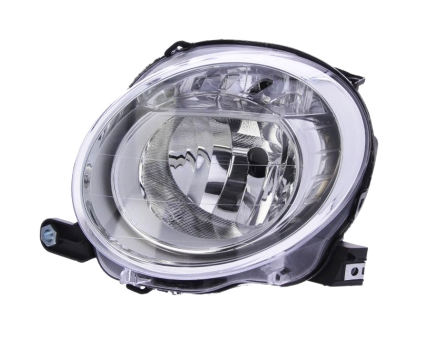 Levé přední světlo potkávací Fiat 500 (312) 07-15