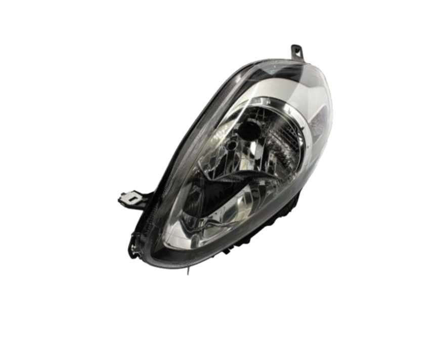 Levé přední světlo s denním svícením Fiat Punto Evo (199) 09-12 STŘÍBRNÉ