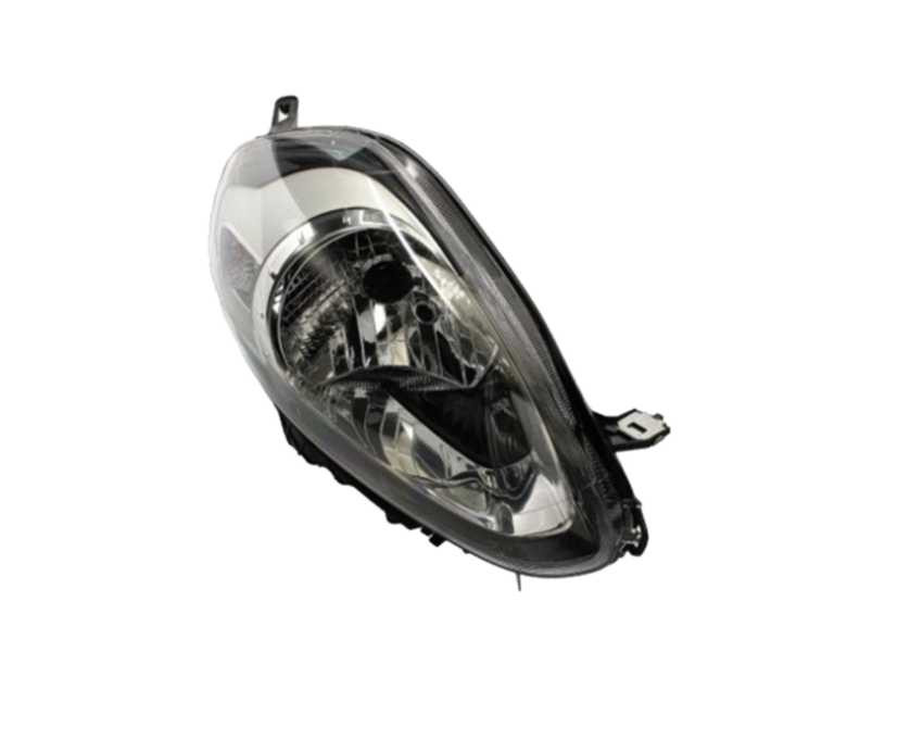 Pravé přední světlo s denním svícením Fiat Punto III (199) 12-19 STŘÍBRNÉ