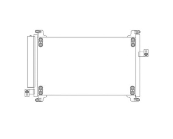 Chladič klimatizace Fiat Multipla (186) 05-10 1.6