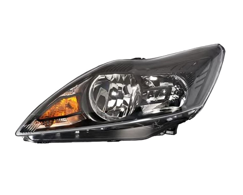 Levé přední světlo Ford Focus II (DA/DB) 08-10 ČERNÉ VISTEON