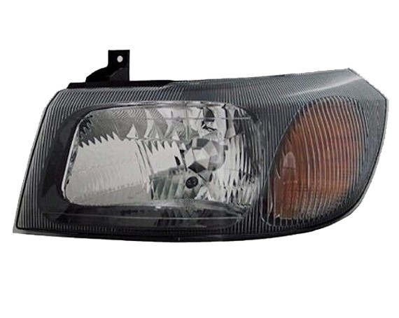Levé přední světlo Ford Transit 02-06 ČERNÉ