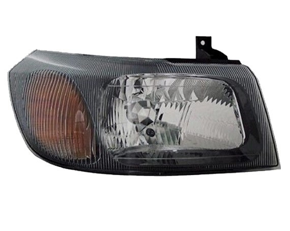 Pravé přední světlo Ford Transit 02-06 ČERNÉ