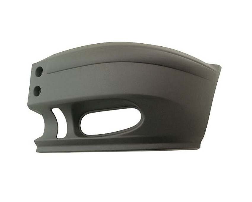 Přední nárazník levý roh Ford Transit 00-06 ŠEDÝ S OTVORY