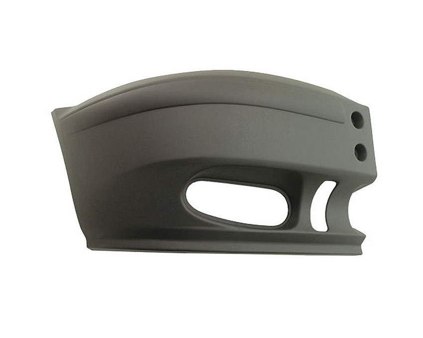 Přední nárazník pravý roh Ford Transit 00-06 ŠEDÝ S OTVORY