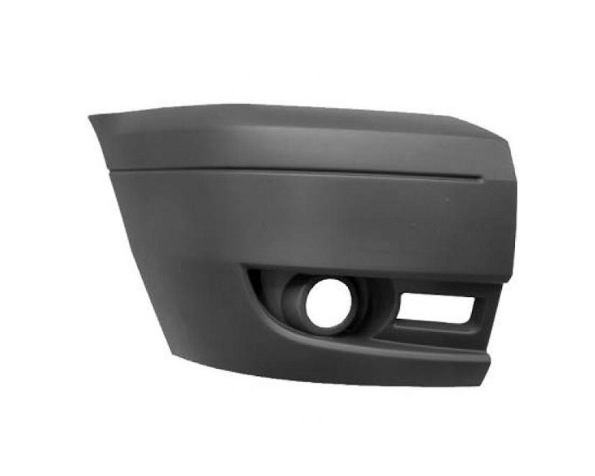 Přední nárazník pravý roh Ford Transit 06-13 ŠEDÝ S OTVORY