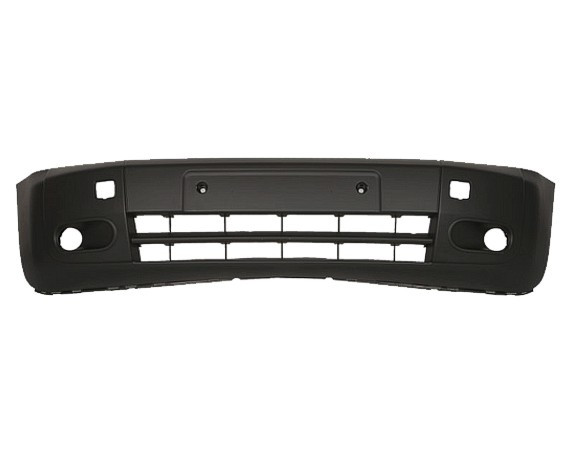 Přední nárazník Ford Transit Connect 06-09 ČERNÝ S OTVORY