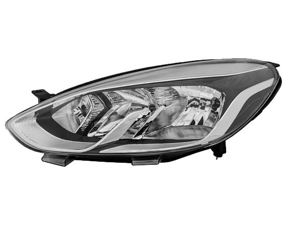 Levé přední světlo s denním svícením Ford Fiesta VII (HJ/HF) 17- VARROC