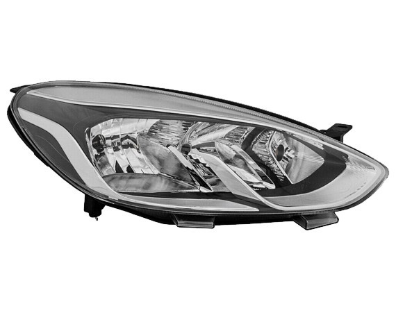 Pravé přední světlo s denním svícením Ford Fiesta VII (HJ/HF) 17-