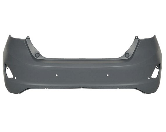 Zadní nárazník Ford Fiesta VII (HJ/HF) 17- PRO LAK SENZORY HATCHBACK