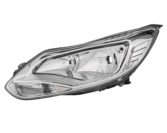 Levé přední světlo Ford Focus III 10-14 STŘÍBRNÉ VISTEON