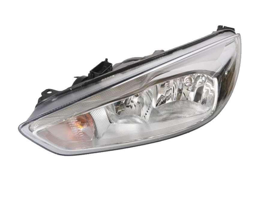 Levé přední světlo s denním svícením LED Ford Focus III 14-18 STŘÍBRNÉ