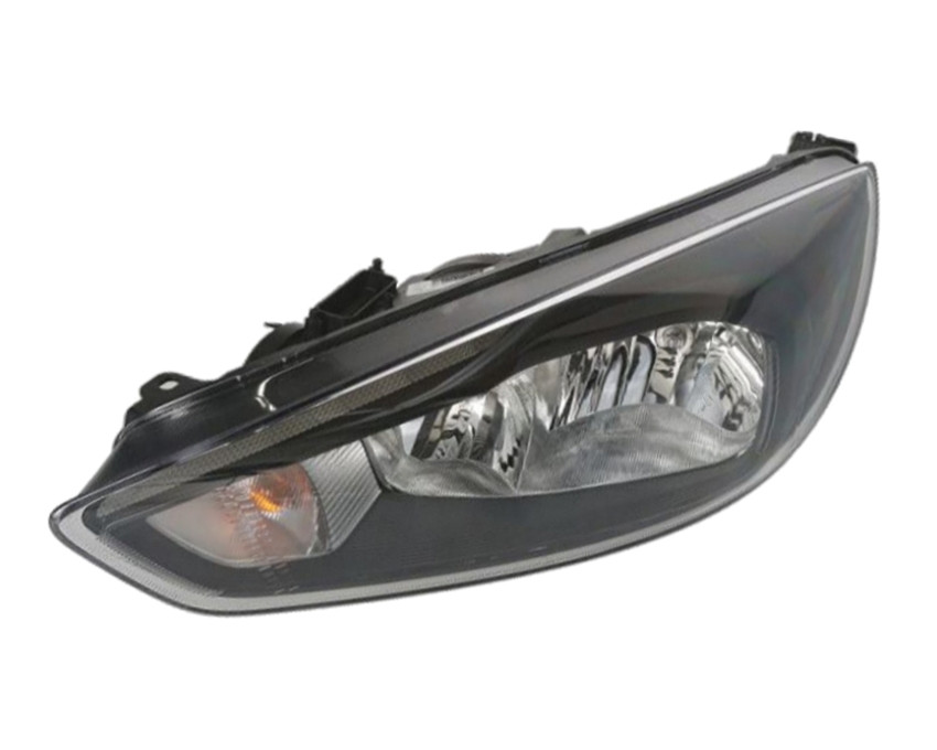 Levé přední světlo s denním svícením LED Ford Focus III 14-18 ČERNÉ