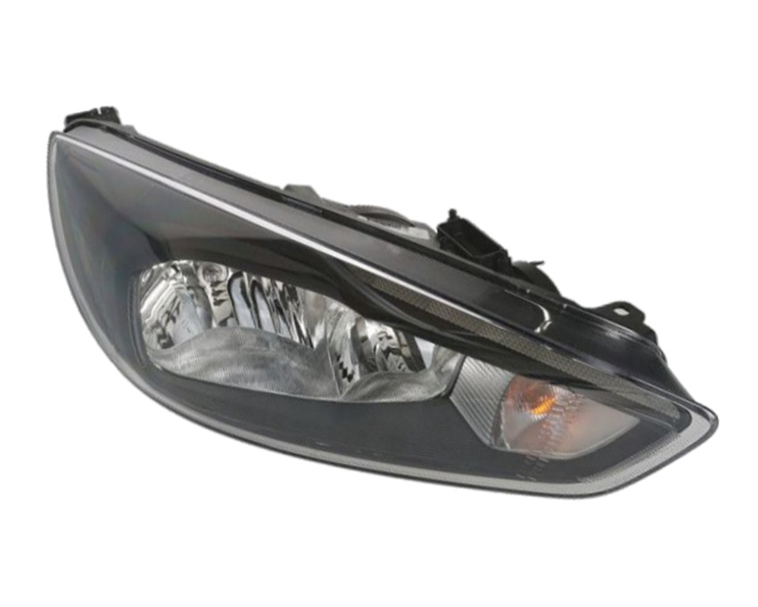 Pravé přední světlo s denním svícením LED Ford Focus III 14-18 ČERNÉ