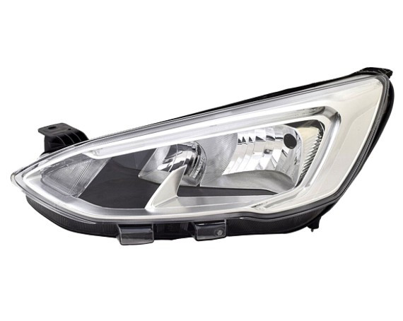 Levé přední světlo s denním svícením LED Ford Focus IV (HN/HM/HP) 18- STŘÍBRNÉ