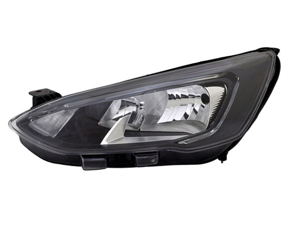 Levé přední světlo s denním svícením LED Ford Focus IV (HN/HM/HP) 18- ČERNÉ