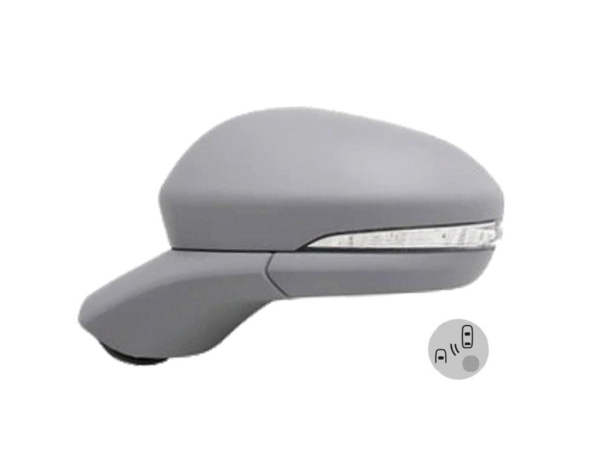 Levé zpětné zrcátko Ford Mondeo V CE/CD/CF 14- SKLÁPĚCÍ PRO LAK